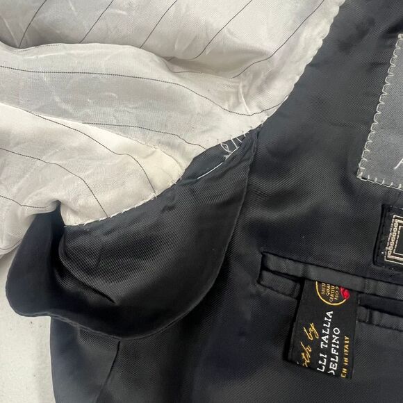 Canali‎ Super 120's Men Wool Suit Jacket Blazer Size 52R/ US 42R - Picture 16 of 16